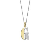 Collier Ti Sento Milano Femme Letters in Argent Cubic Zirconia 6840ZY_G